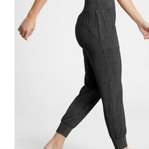 Athleta Salutation Garment Dye Jogger, Black